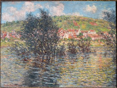 Vetheuil, visto desde Lavacourt de Claude Monet