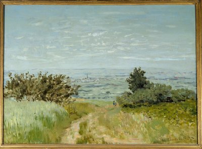 Vista desde la llanura a Argenteuil, laderas de Sannois en 1872 de Claude Monet