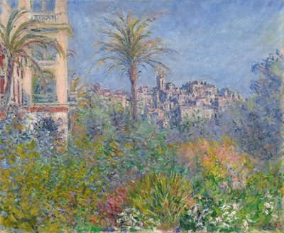 Villas en Bordighera, 1884 de Claude Monet