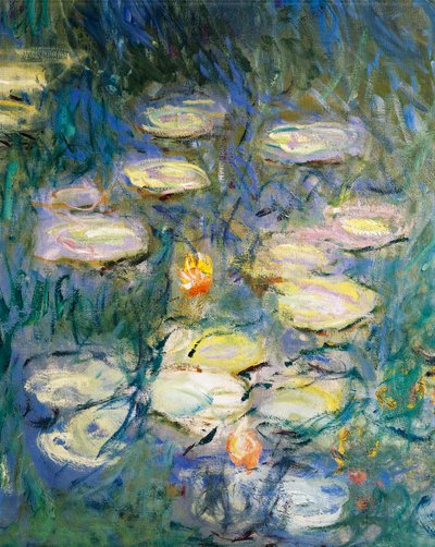 Nenúfares (detalle) de Claude Monet