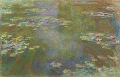 Estanque de nenúfares, 1917-19 de Claude Monet