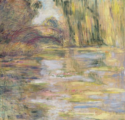 Estanque de nenúfares: El puente de Claude Monet