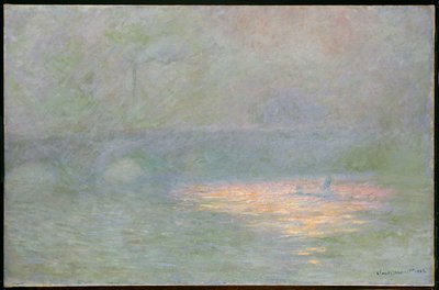 Puente de Waterloo de Claude Monet