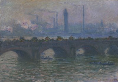 Puente de Waterloo, 1903 de Claude Monet