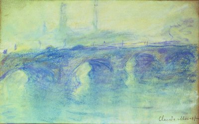 Puente de Waterloo, c.1899 de Claude Monet