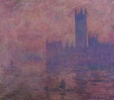 Torre de Westminster de Claude Monet