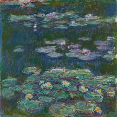 Nenúfares blancos y amarillos de Claude Monet