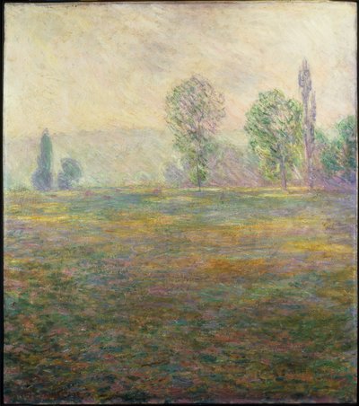 Pradera en Giverny de Claude Monet