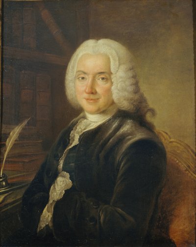 Retrato de Charles-Jean-François Hénault, 1685-1770, ca 1730 de Claude Pougin de Saint Aubin