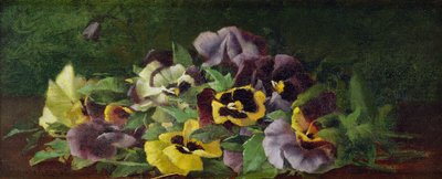 Pensamientos (óleo sobre lienzo) de Claude Raguet Hirst
