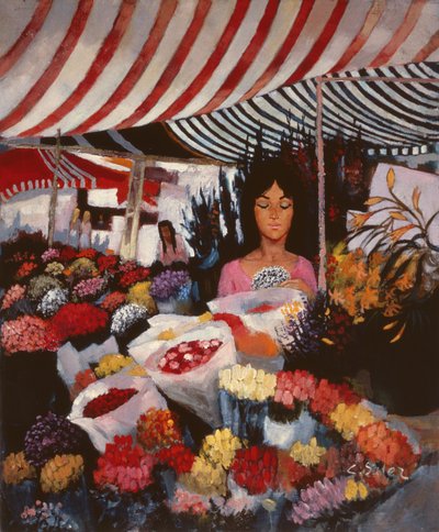 El vendedor de flores de Claude Salez