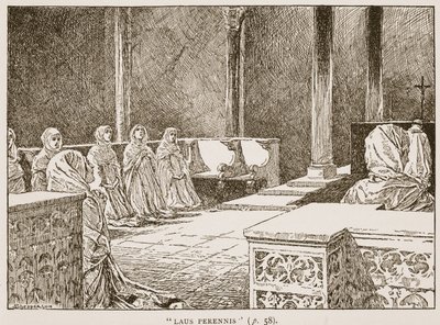 Laus Perennis, ilustración de 