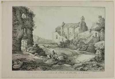 Ruinas del Puesto de Mando de la Orden de Malta, Clisson de Claude Thienon