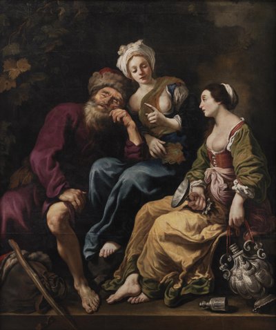 Lot y sus hijas de Claude Vignon