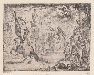 martirio de santa catalina de Claude Vignon