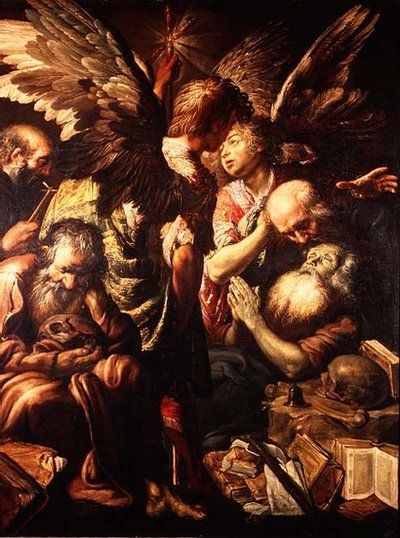 La Muerte de San Antonio de Claude Vignon