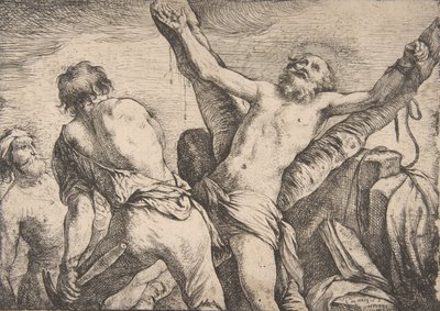 El martirio de San Andrés, 1623 de Claude Vignon