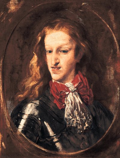 Retrato de Carlos II (1661-1700) Rey de España de Claudio Coello