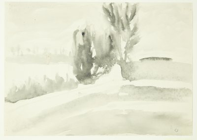Paisaje con árboles de Claus Johansen