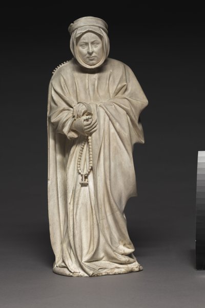 Doliente de la tumba de Felipe el Atrevido, Duque de Borgoña, 1404-10 de Claus de Werve