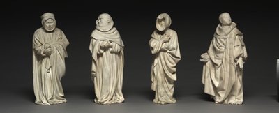 Dolientes de la tumba de Felipe el Atrevido, Duque de Borgoña, 1404-10 de Claus de Werve