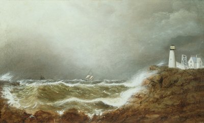Faro de Eastern Point, puerto de Gloucester de Clement Drew