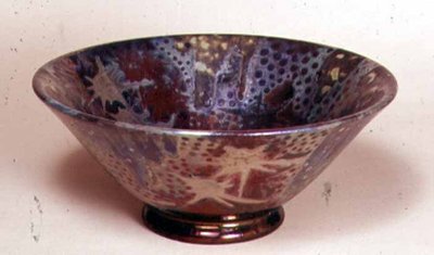 Cuenco con decoración de lustre, 1890 de Clement Massier