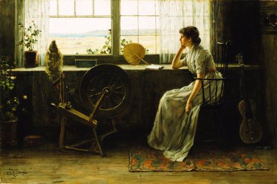 Esperando, 1885 de Clement Rollins Grant