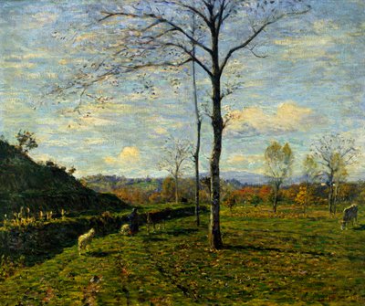 Finales de octubre, de Clemente Pugliese Levi (1855-1936) de Clemente Pugliese Levi