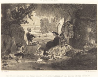 Apeáronse junto a la fuente de Célestin Nanteuil