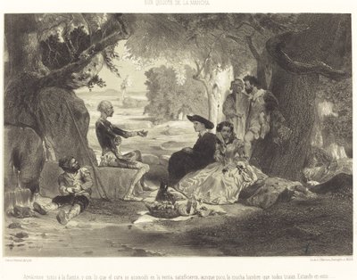 Se Detuvieron junto a la Fuente... de Célestin Nanteuil