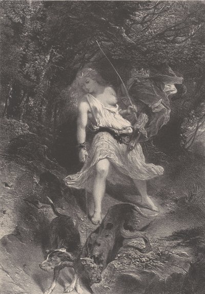 Diana, ca. 1830-70 de Célestin Nanteuil