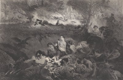 Sueños de caza, 1858 de Célestin Nanteuil
