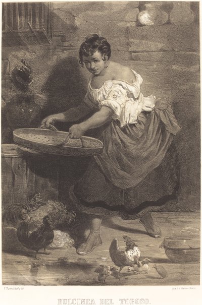 Dulcinea del Toboso de Célestin Nanteuil