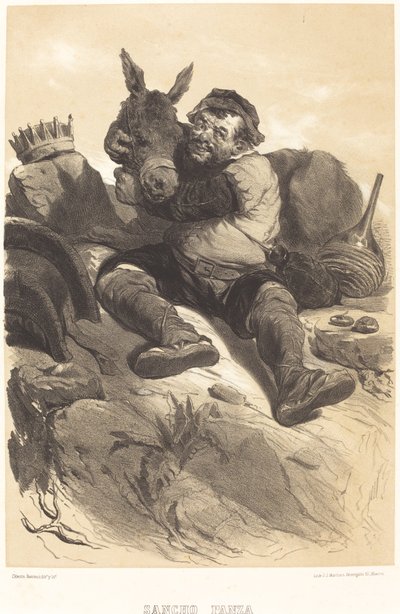 Sancho Panza de Célestin Nanteuil
