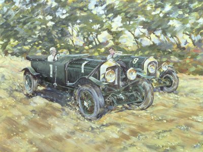 Bentleys ganadores de Le Mans 1929 de Clive Metcalfe