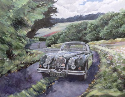 Jaguar XK150 paseando de Clive Metcalfe