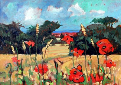 Amapolas de Kent, 2007 de Clive Metcalfe