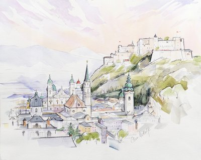 Amanecer en Salzburgo de Clive Metcalfe