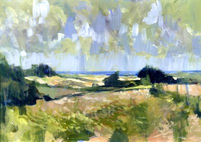 Vista de Sutton Downs, 2007 de Clive Metcalfe