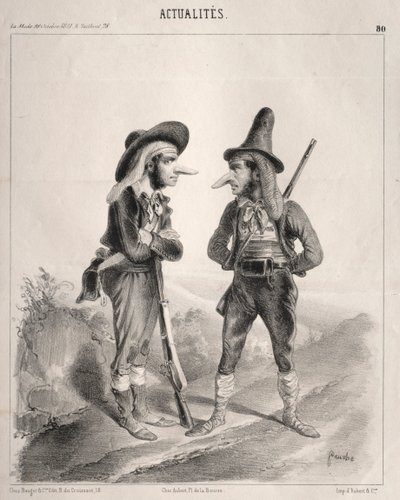 Actualités: Insurgez-vous donc! ...hien! voilà qui va devenir gentil!, 1841 de Clémente Pruche