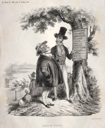 Carreras de Chantilly de Clémente Pruche