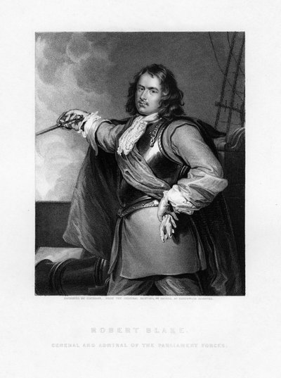 Robert Blake, almirante inglés, 1836 de Cochran