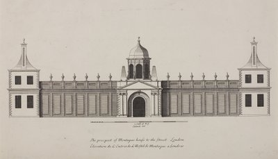 Museo Británico, Holborn, c.1750 de Colen Campbell