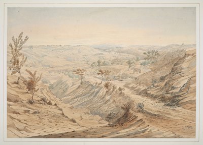 The Oil Wells: Ye-an-nan-gyoung, acuarela No.18 de 