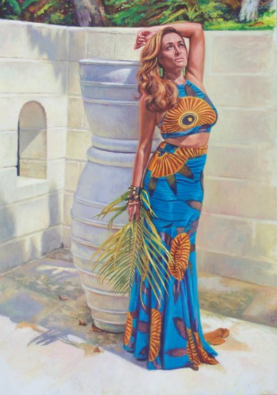 Dama de azul de Colin Bootman