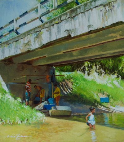 Bajo el viejo puente de Colin Bootman