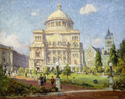 Un día de primavera, Boston de Colin Campbell Cooper