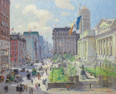 Biblioteca Pública de Nueva York de Colin Campbell Cooper