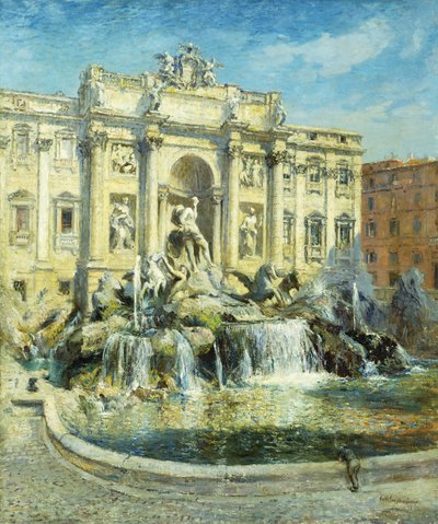 Fuente de Trevi, Roma de Colin Campbell Cooper